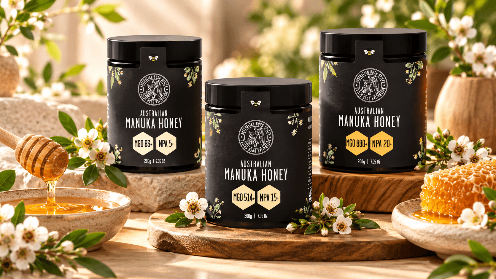 Australian Manuka Honey – Premium Honey Collection