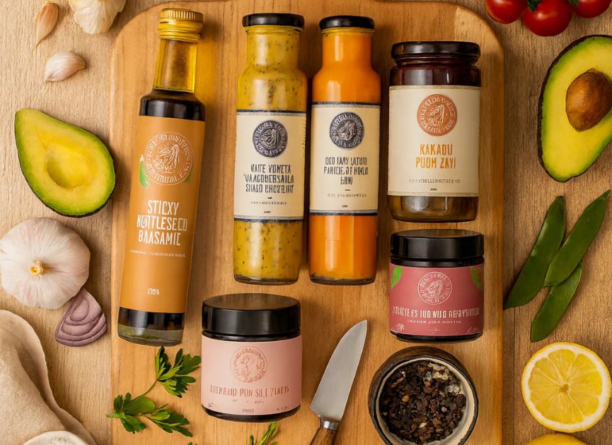 A variety of spices for pairing with different meats