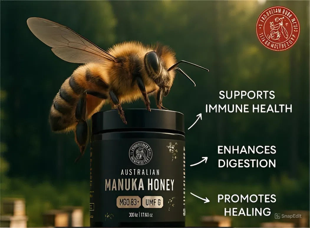 Mānuka Honey with MGO and UMF grades for health benefits