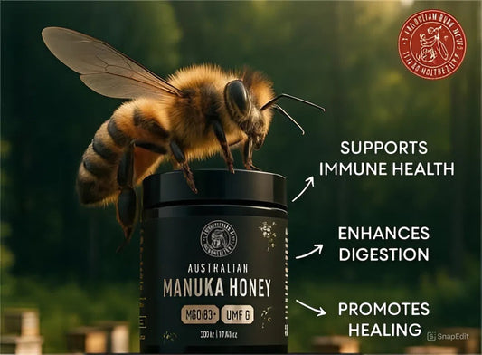 Mānuka Honey with MGO and UMF grades for health benefits
