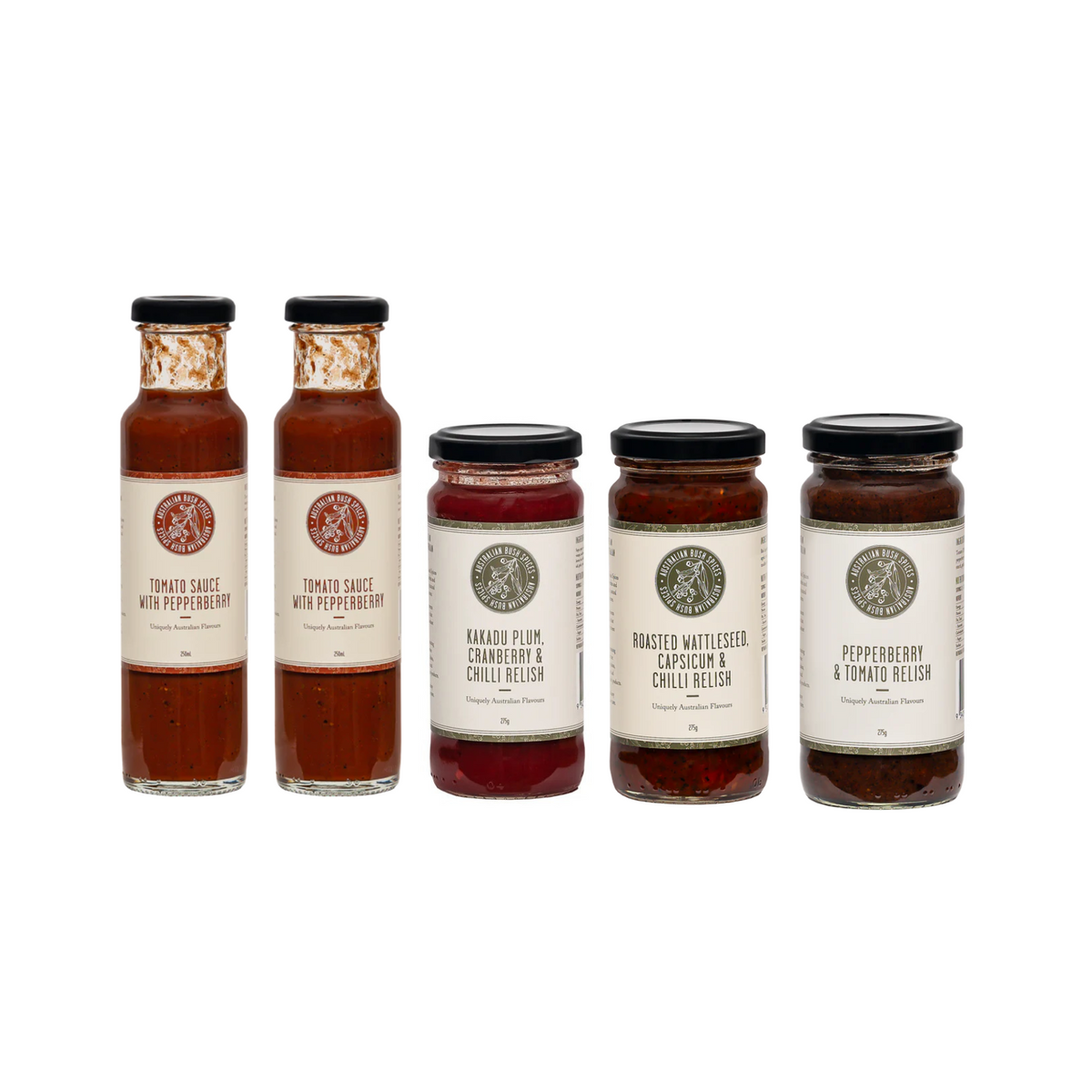Wild Relish and Sauce Pack featuring native Australian flavors