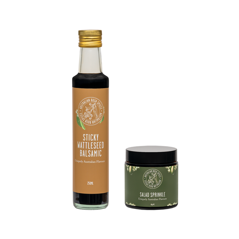 Gourmet Salad Bundle with Sticky Wattleseed Balsamic and Salad Sprinkle