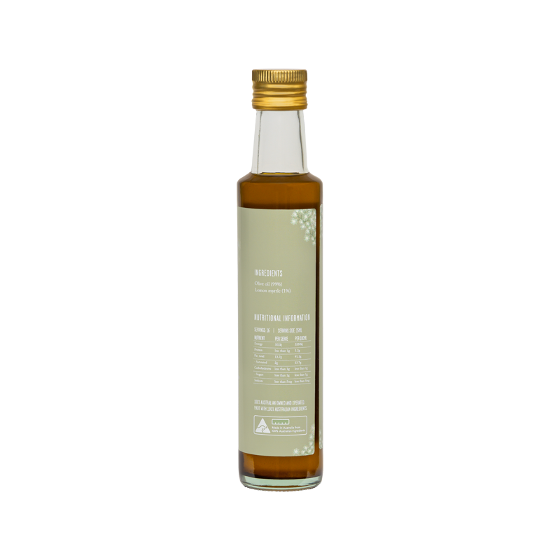 Lemon Myrtle Olive Oil - Gourmet Australian Extra Virgin Oil