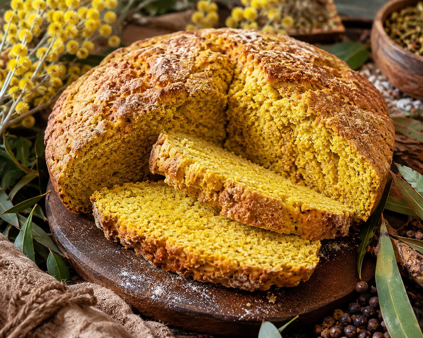 YELLOW Recipes – Bush Bread