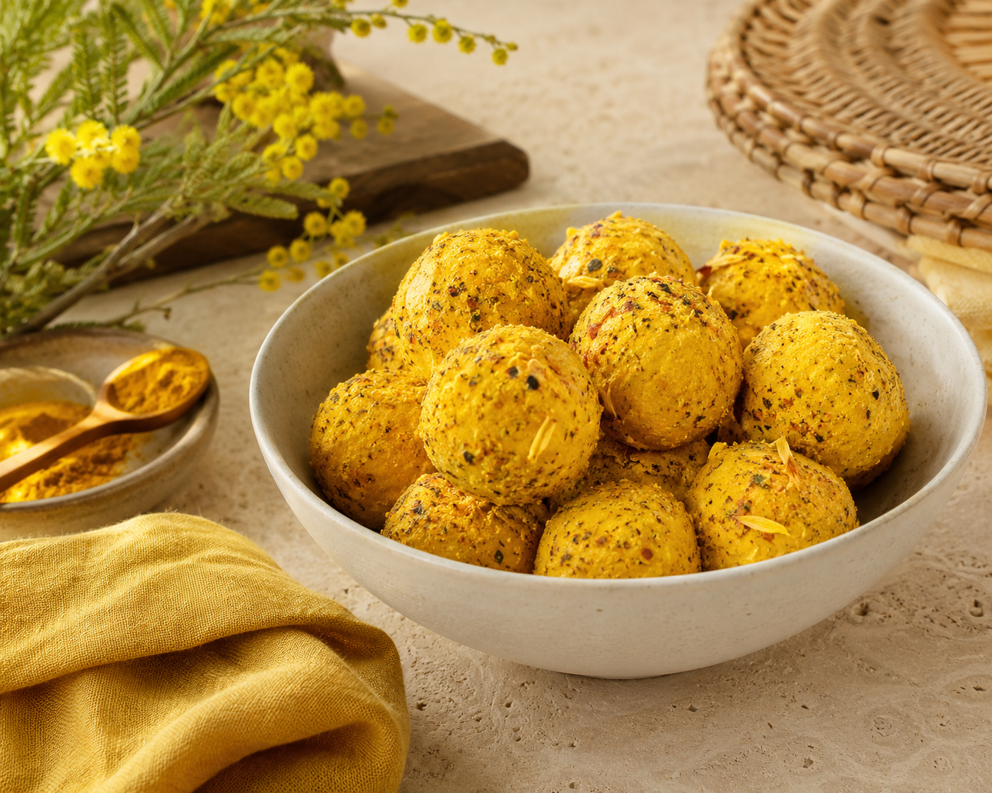 YELLOW Recipes – Yogurt Balls